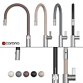 Corona Stylish Faucets With Various Color Options And Modern Design Features
