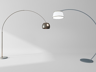 Modern floor lamp 3d model