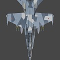 Hornet Fighter 3d model