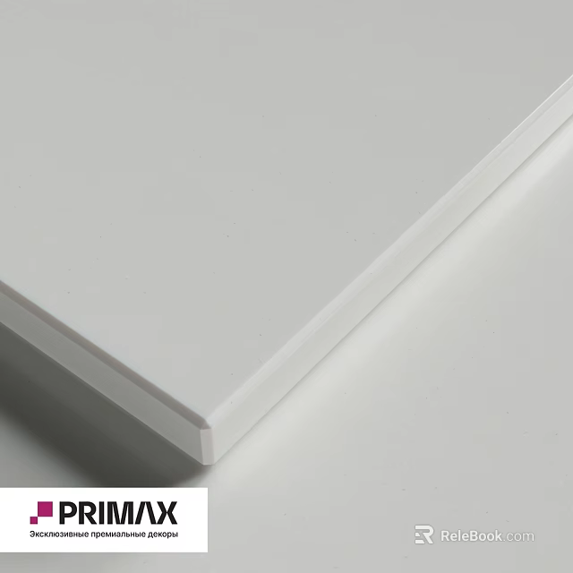 High Quality White Smooth Surface Panel Component For Building Furniture Applications 3d model 
