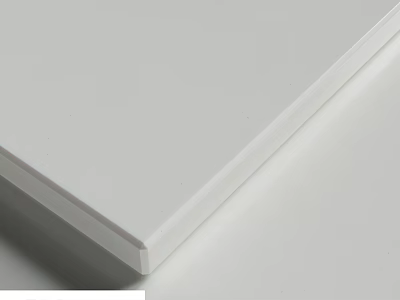 High Quality White Smooth Surface Panel Component For Building Furniture Applications 3d model