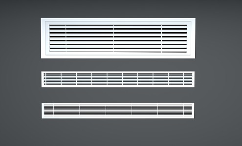 Air conditioning outlet SU model 3d model