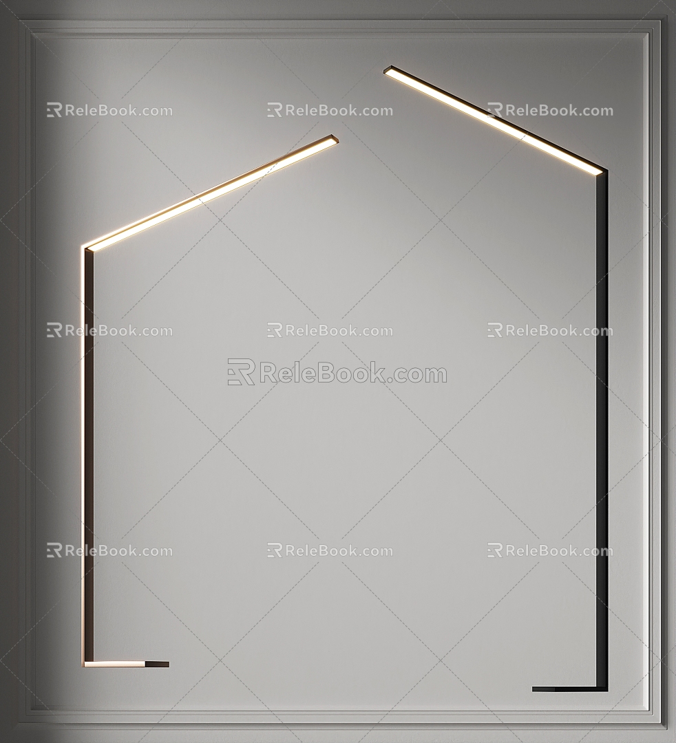 Modern Floor Lamp Modern Minimalist Floor Lamp Modern Metal Floor 3d model