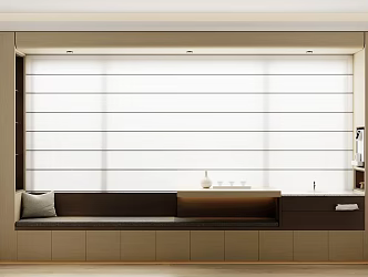Bay window water bar cabinet water bar bay window cabinet bay window minimalist water bar 3d model