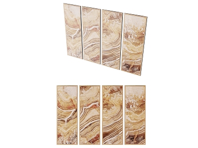 Modern Decorative Painting Hanging Painting Wall Hanging Painting model