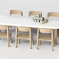 Modern Children's Tables and Chairs 3d model