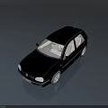 Sleek Black Car Exterior Design With Smooth Body Lines And Stylish Alloy Wheels