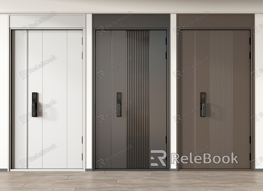 Entry door model