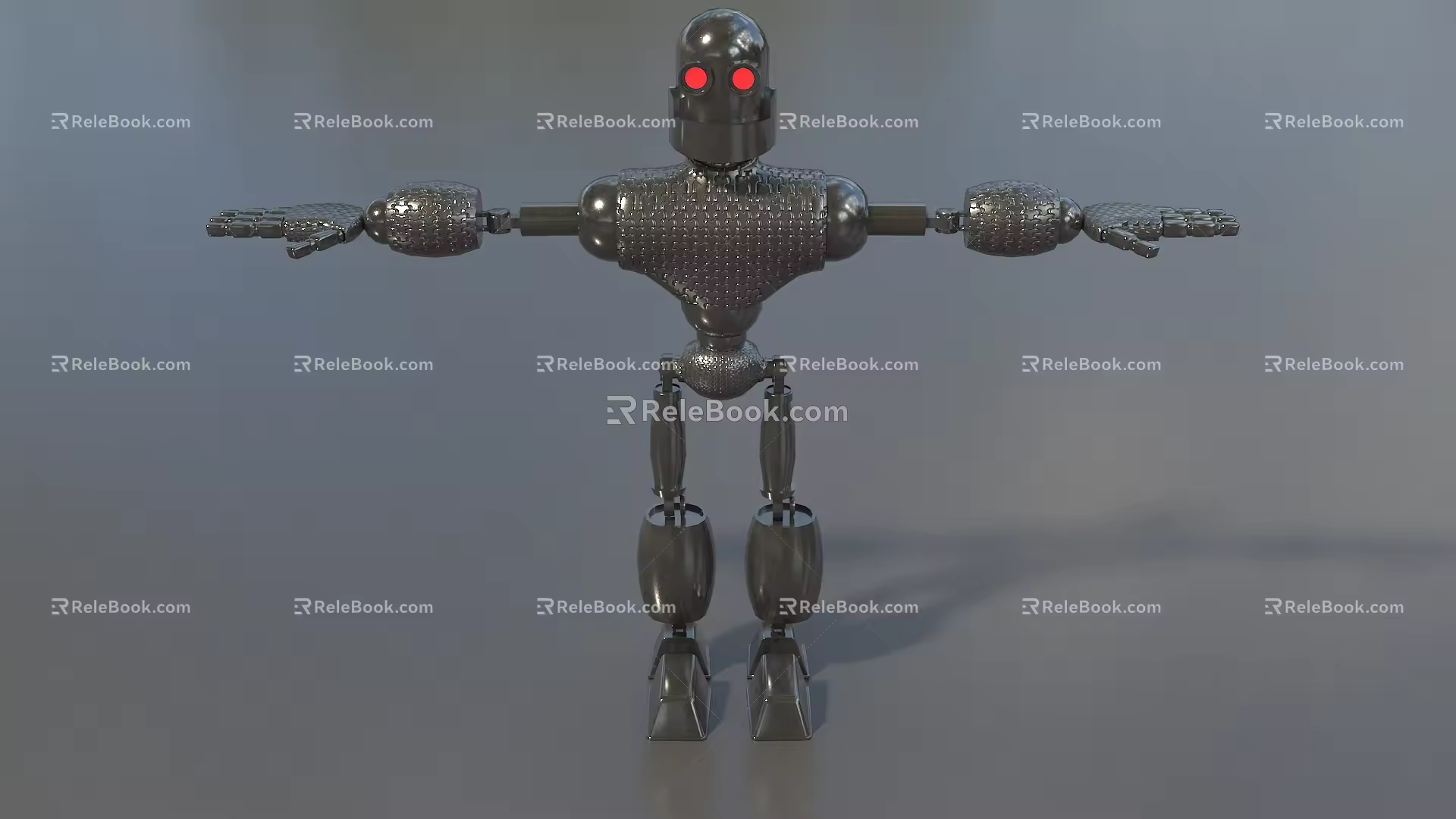Robot AI Intelligent Robot Artificial Intelligent Robot Future Low Face Number Low Model Simple Model Game Sub-era Film and Television Level Super Realism 3d model