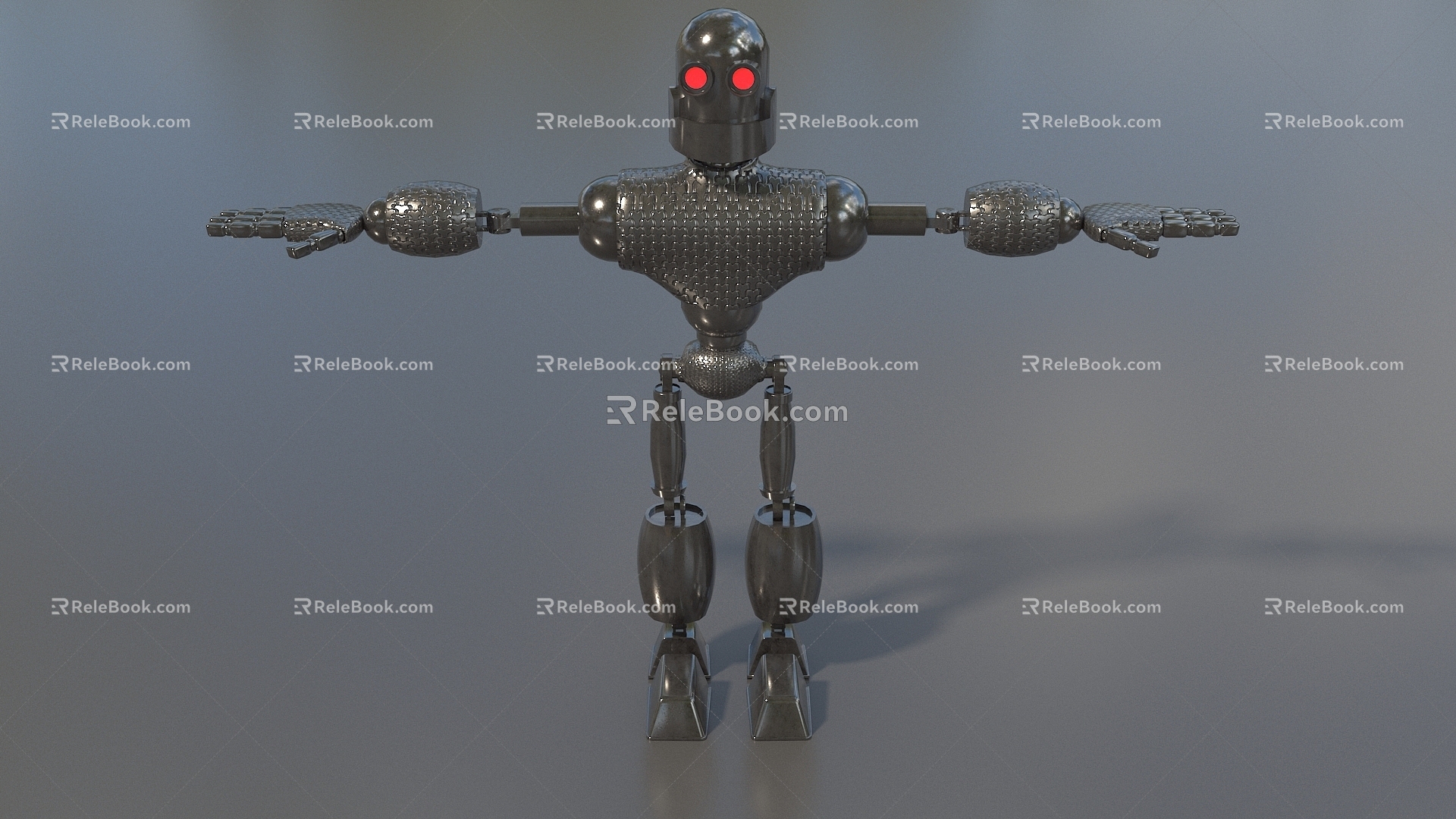 Robot AI Intelligent Intelligent Robot Artificial Intelligent Robot Future Low Face Number Low Model Simple Model Game Sub-era Film and Television Level Super Realism 3d model