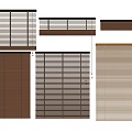 Venetian Blinds With Various Design Styles And Natural Materials For Home Decor