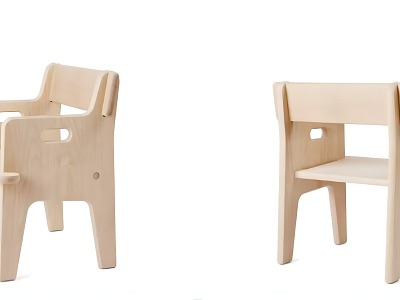 Kindergarten children's chair model