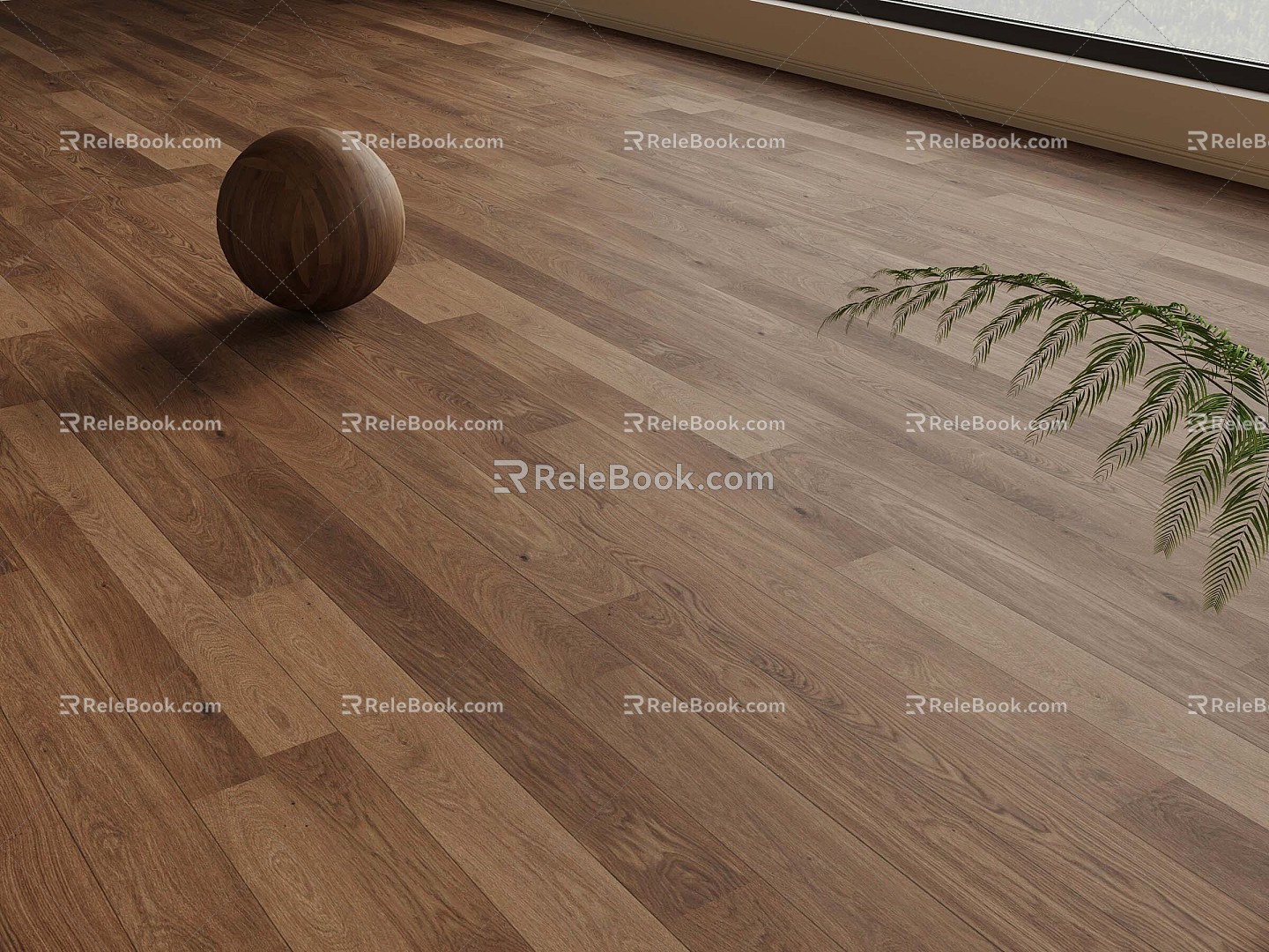 09 flooring antique wood flooring wood grain brick walnut 3d model