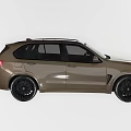 Golden BMW SUV With Sporty Exterior Design And Black Alloy Wheels