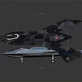modern fighter boeing fighter 3d model