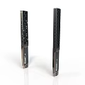 Compact Modern Electronic Devices With Black Silver Design And Interface Ports
