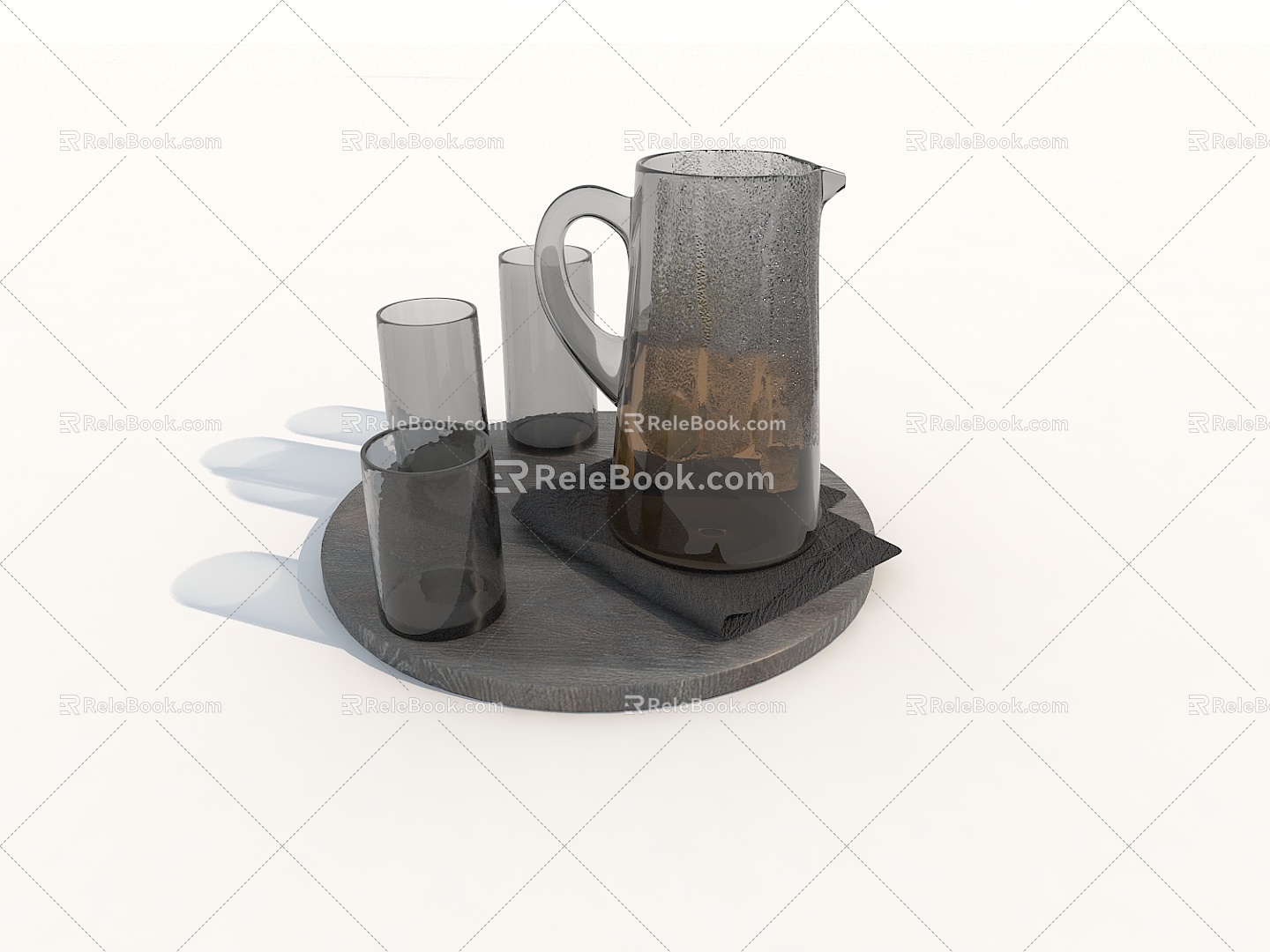 Modern Lemonade 3d model