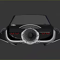 Futuristic Concept Car Design With Sleek Metallic Body And Aerodynamic Features