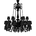 European-style crystal chandelier 3d model