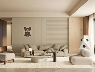 Living room 3d model