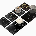 induction cooker 3d model