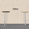 Modern Bar Chair Bar Stool 3d model
