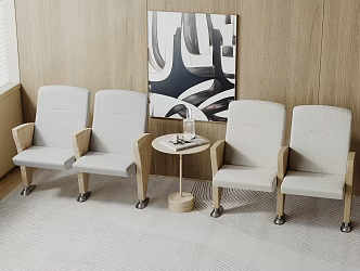 modern other chair deck public chair 3d model