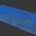 Detailed Colorful Terrain Model Featuring Undulating Landforms Mountain Ranges And Plains