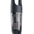 Portable Handheld Vacuum Cleaner With Modern Black Transparent Design For Efficient Household Cleaning