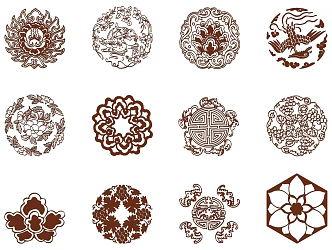 new chinese style carved 3d model
