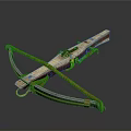 Crossbow Mechanical Crossbow Shift Bow and Arrow Shoot Far Equipment Weapons High-tech Crossbow 3d model