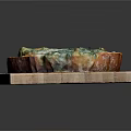 Crispy Garlic Toast Topped with Fresh Spinach and Melted Cheese on Wooden Board