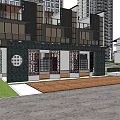 Residential Community Featuring High Rise And Low Rise Buildings Green Space And Entrance