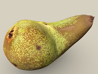 pear fragrant pear scan pear fruit 3d model