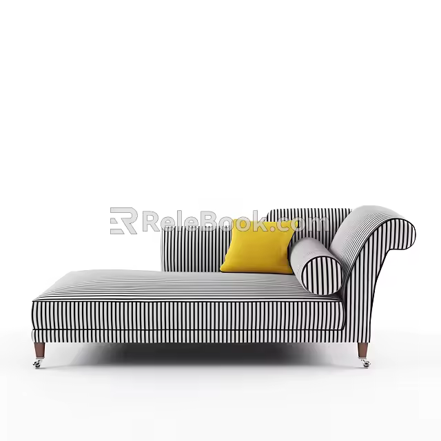 chaise longue 3d model