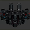 Mech Warrior Mech Soldier Machine Battlearm Mechanical Battlearm Machine Fighter Robot 3d model