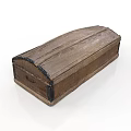 Rustic Wooden Storage Box As Practical Daily Life Item For Home Essentials