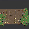 Siege City Siege Game Environment Game Scene 3d model