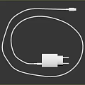 White USB C Charger with Cable Power Adapter for Mobile Phone Digital Devices
