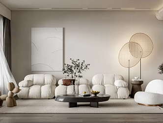 The Silent Living Room 3d model