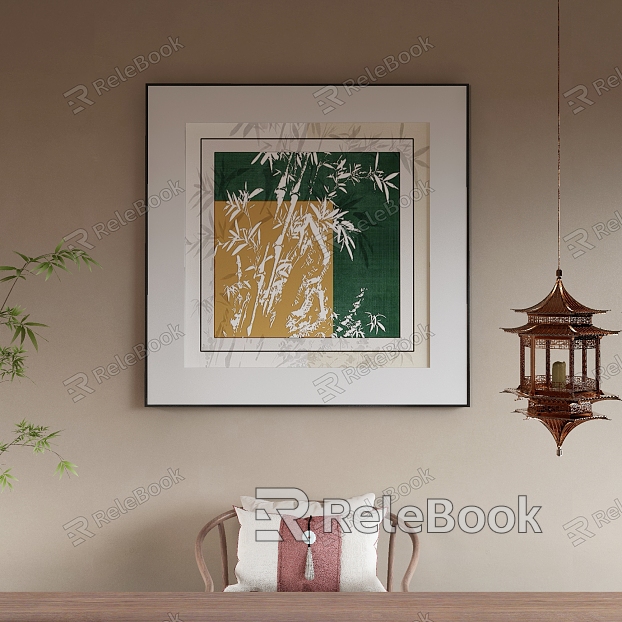 New Chinese Decorative Painting model