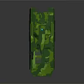 Tactical Green Camouflage Military Vehicle With Six Wheeled Structure And Roof Antenna