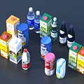 Drink 3D Model 3d model