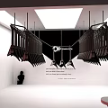 Sleek Modern Wine And Tobacco Shop With Black Exterior And Starry Interior Glass Entrance