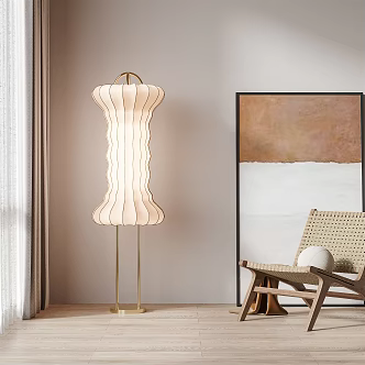 Light Luxury Floor Lamp 3d model
