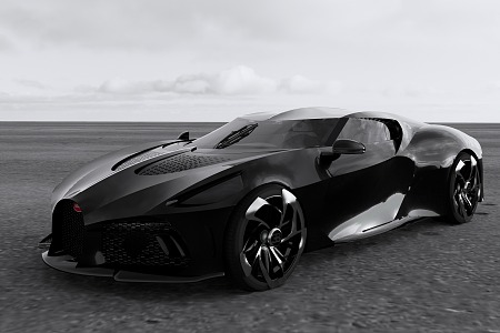 Super Run Bugatti 3d model