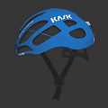 Blue Van Rysel Giro Pro MIPS Cycling Helmet With Ventilated Design And Safety Technology