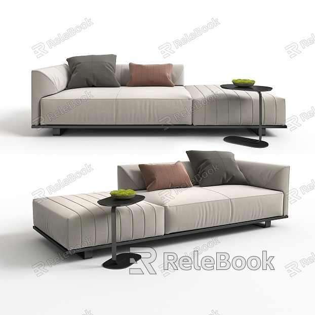 Modern chaise longue model