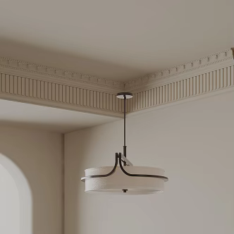 Modern chandelier 3d model