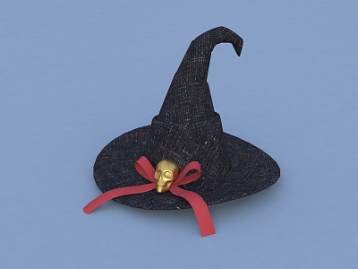 Modern Hat Witch Hat 3d model